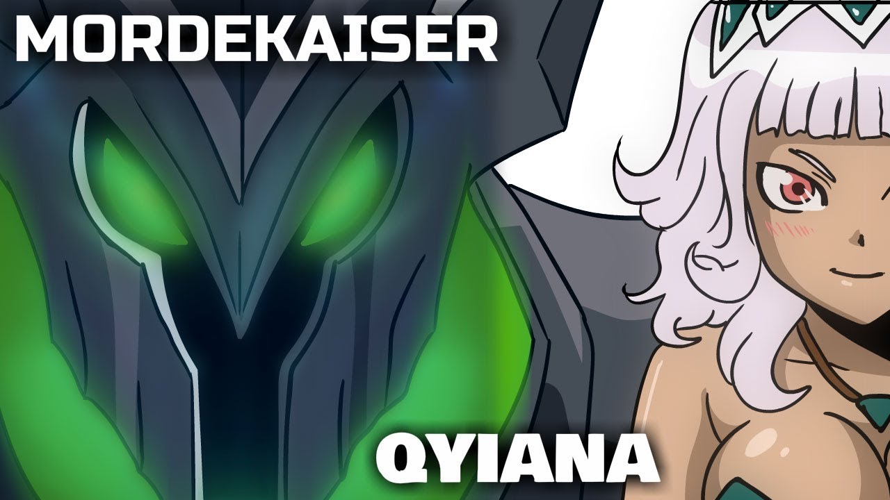 When Mordekaiser meets Qiyana.