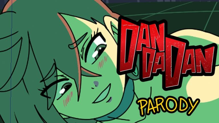 Momo Ayase Kiss Okarun Dandadan Parody Teemovsall